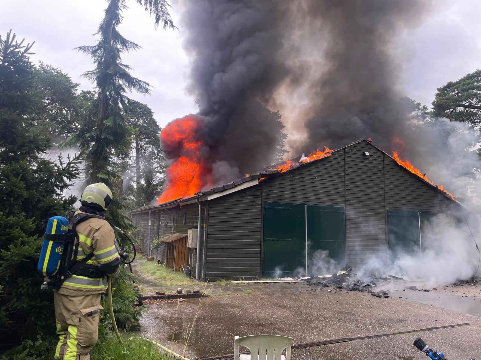 Waardevolle inzet brandweer Soesterberg bij buurkorps