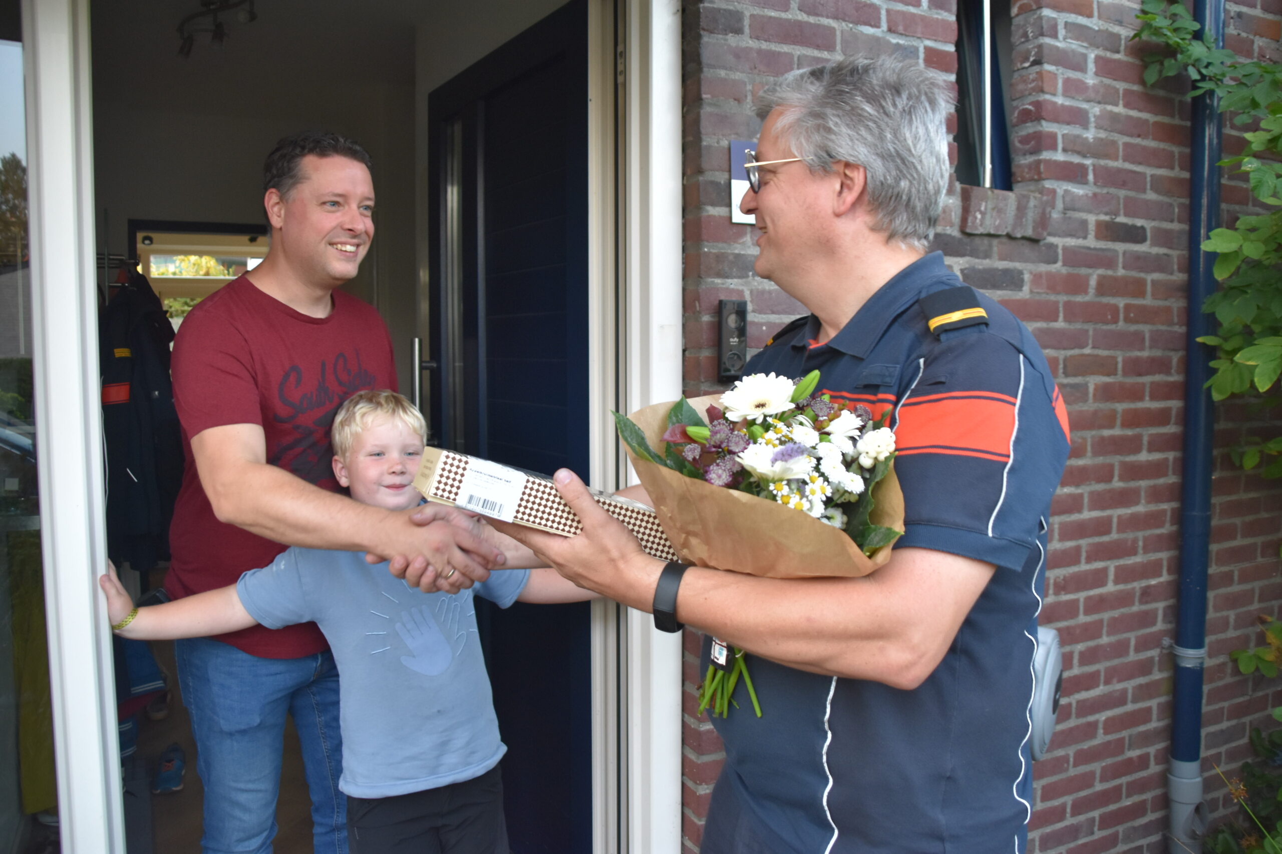 Postcommandant Mark van Arkel 20 jaar bij de brandweer