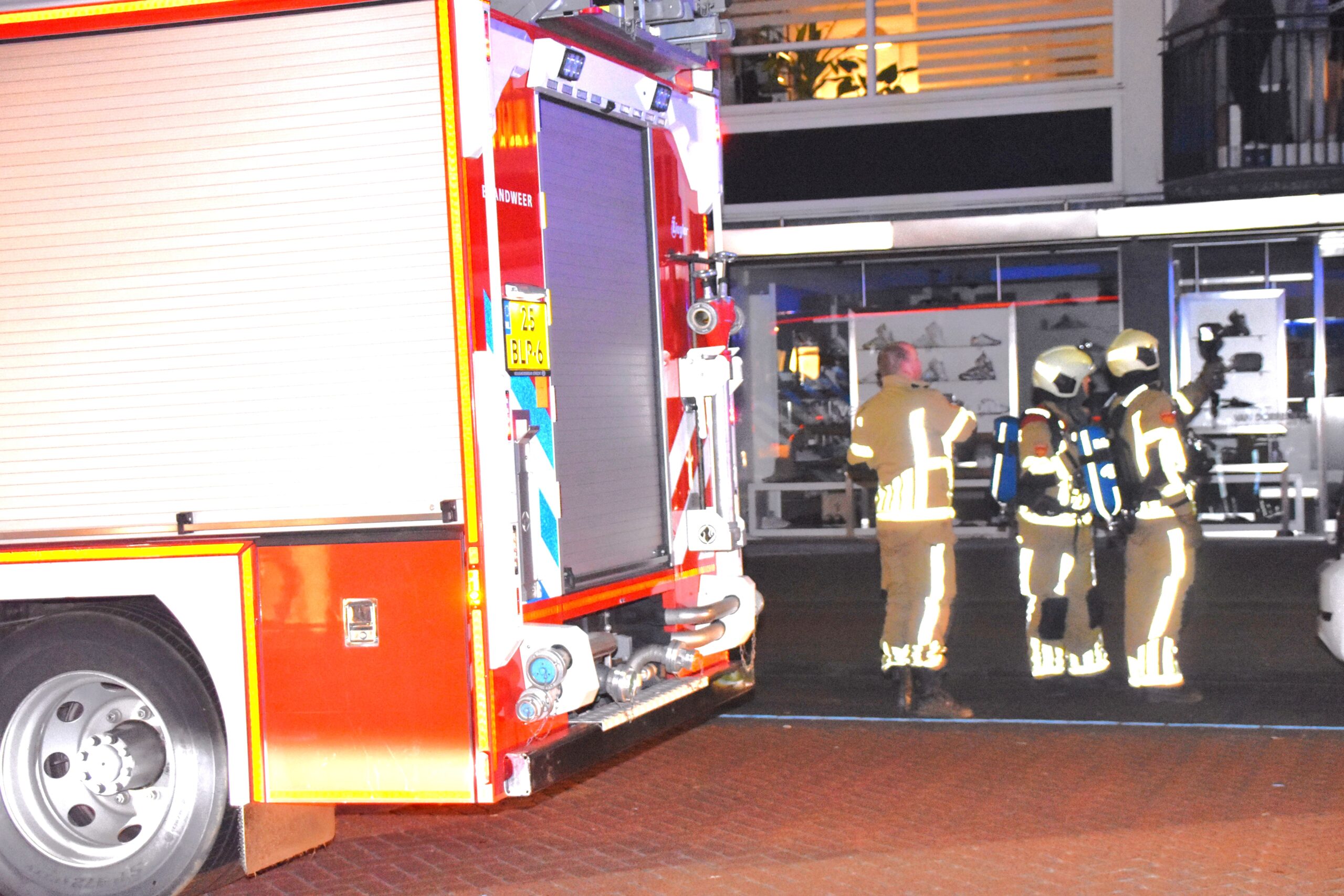 Brand op balkon was barbecue